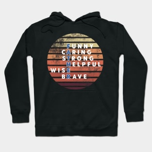 Strong Dad Quotes Hoodie